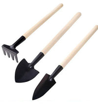 Garden tools for kids: trowel, shovel, rake