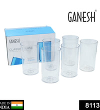 Ganesh Classic Transparent Glass Set