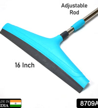 Plastic floor wiper for easy cleaning.