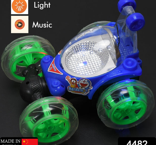 Remote control stunt car with 3D lights