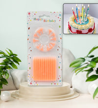 Pack of 24 birthday party candles.