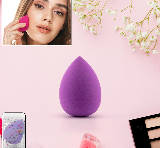 Makeup Sponge for blending liquid Foundations, Powders, and Creams