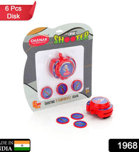 Flying disc game set for indoor and outdoor play.