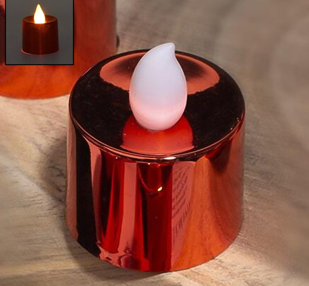 Electrical Candles Diya LED Tea Light (1 Pc / Multicolor)