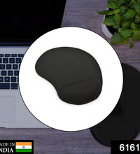 Mouse pad with wrist support for ergonomic comfort