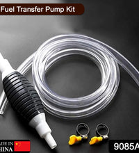 Manual siphon oil pump for cars