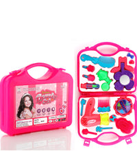 Makeup set with suitcase for girls