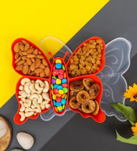 Butterfly Plastic Snack Tray