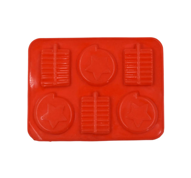 6 Cavity Silicone Mold Tray: Perfect for Chocolates, Cakes & More!