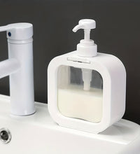 Snap sink Dispenser Plastic Clear Empty Pump Lotion Bottles