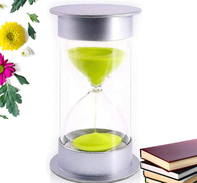 Sand Timer, Hourglass Timer 45 Minutes Sand Timer For Kids Teachers Games Classroom (45 Min-Green) Time Management Tool (Color : Green, Time : 45 Min)