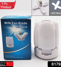 Foldable LED fan bulb