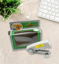 Portable mini sewing stapler for garments