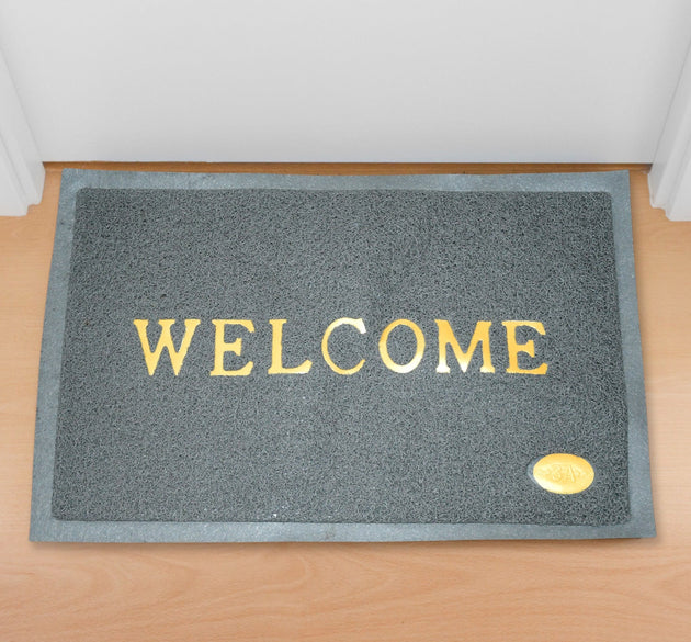 Welcome Door Mat for Home Entrance Outdoor Mat Anti Slip Heavy Duty and Waterproof | Easy to Clean for Entry For Bedroom, Living Room (23x15 Inch)