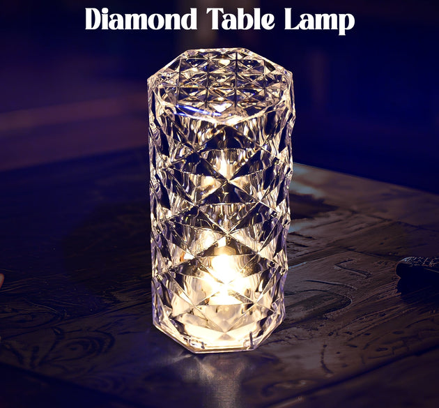 Diamond table lamp Candles for Home Decoration, Crystal Candle Lights