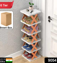 Space-saving shoe organizer