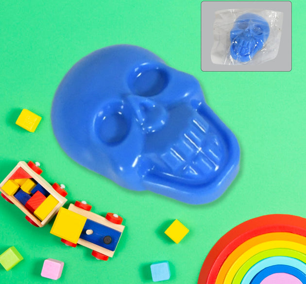 Pull Back Skull Toy, Small DIY Pull Back Skull Toy For Kids