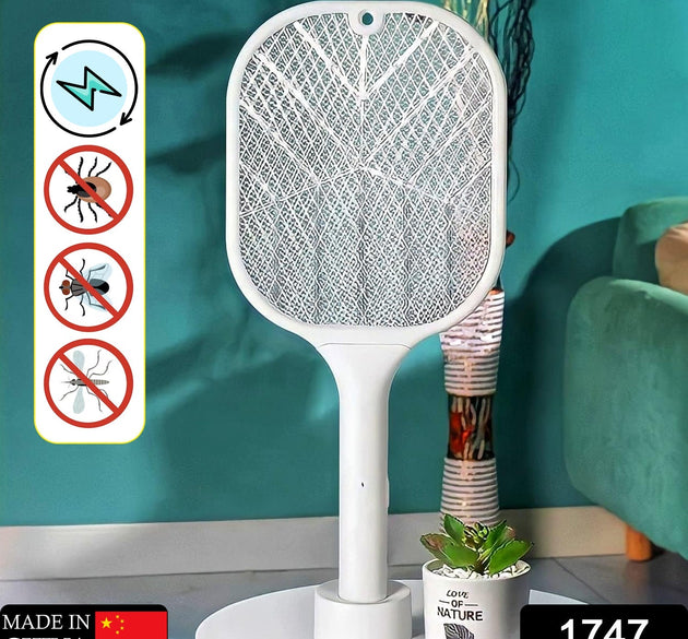 Mosquito Zapper Racket with UV Light Lamp