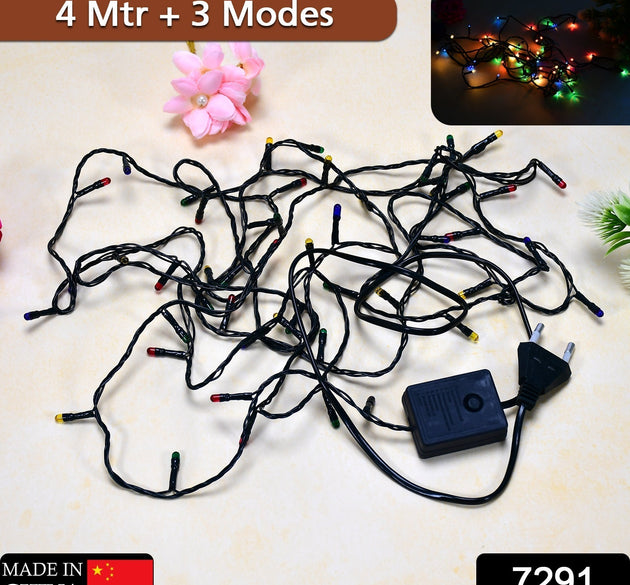 4 Meter Festival Decoration LED String Light in Multicolor