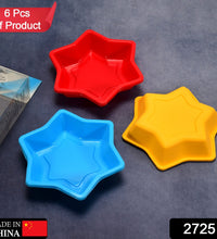 Silicone mold for star shapes