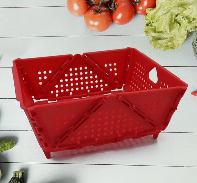 Storage Basket Box with Holes Ventilated Design