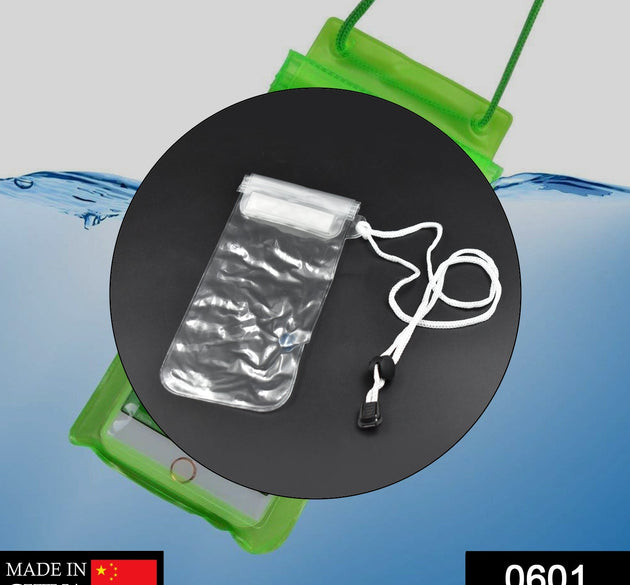 Waterproof mobile pouch for 6.2-inch phones.