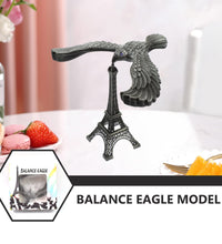 Eiffel Tower Balancing Bird Sculpture