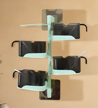 Rotating Spice Rack with 5 Sections