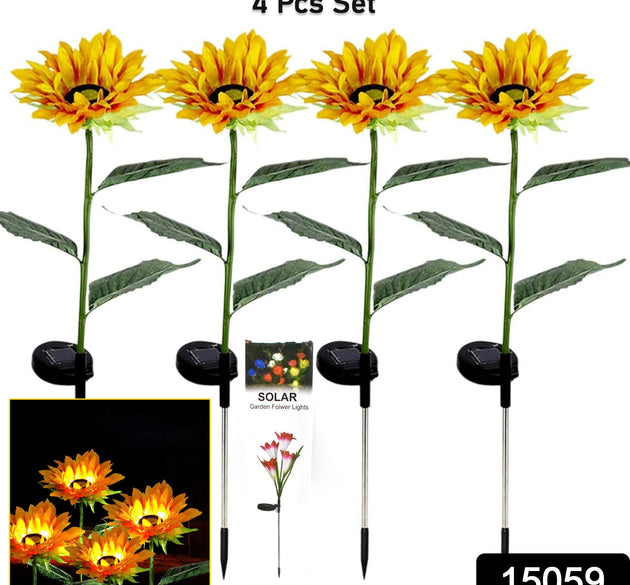 Gigalumi Solar Sunflower Garden Lights