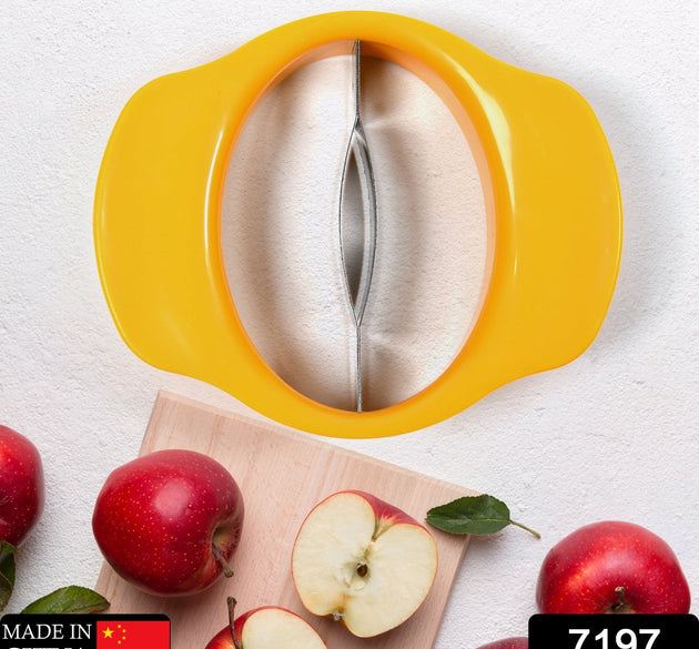 Mango cutter with stainless steel blade for easy slicing