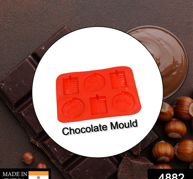 6 Cavity Silicone Mold Tray: Perfect for Chocolates, Cakes & More!