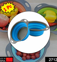 Silicone strainer for cooking and draining