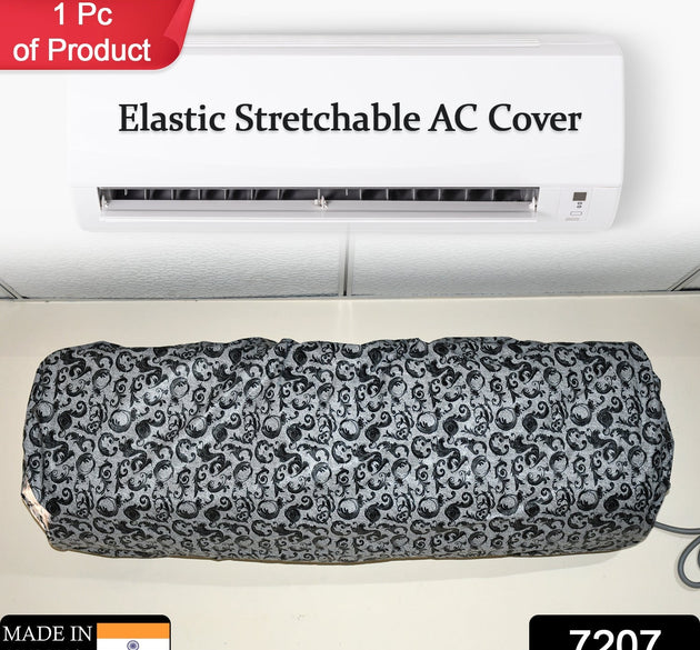 Stretchable AC cover with winter design