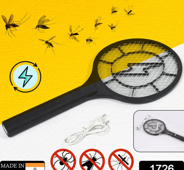 Rechargeable electric mosquito killer racket