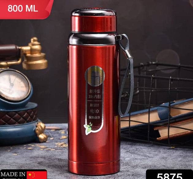 800ml stainless steel water bottle