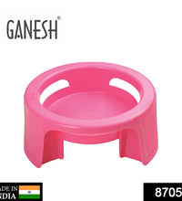 Unbreakable plastic pot stand by Ganesh, different views.