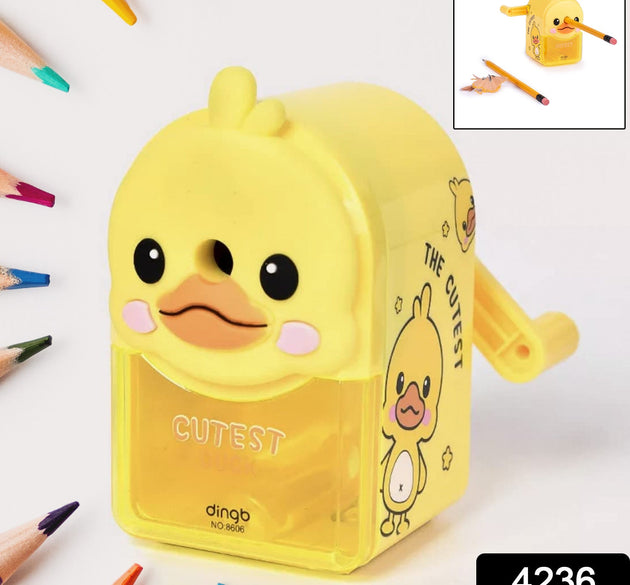 Plastic Cutest Duck Pencil Sharpener