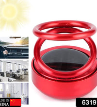 Car fragrance diffuser with solar power