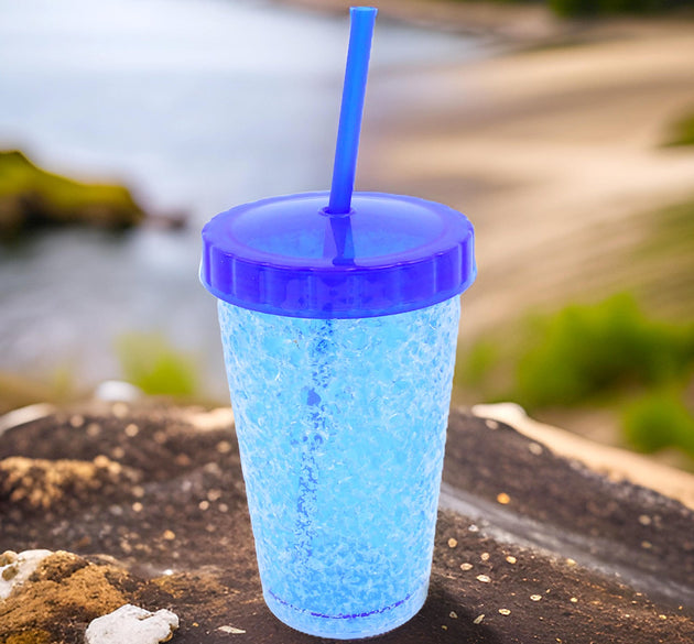 Plastic Reusable Sipper Tumbler 