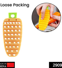 Non-toxic vegetable scrubber, carrot design for cleaning produce