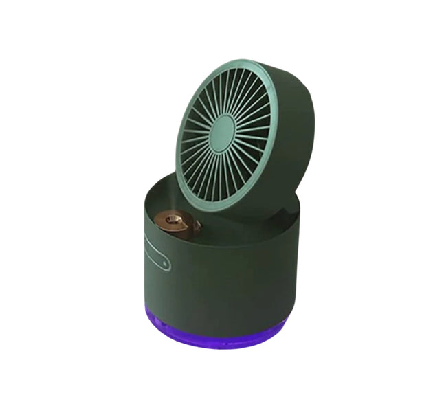 Mini Desktop Cooling Fan with Humidifier Spray