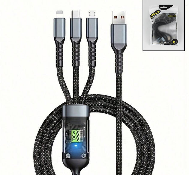 multi type pot charging cable