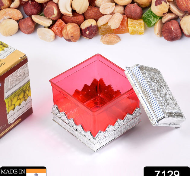 Ruby dryfruit storage container