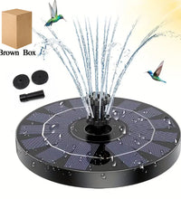 1 Set of Solar Water Fountain