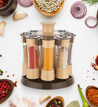 Spinning Spice Holder with Jars