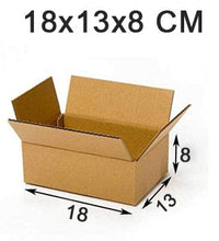 Product packing box in brown color.