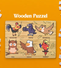 Melissa & Doug Wooden Bird Puzzle Board