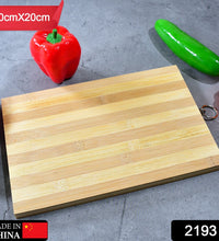 Wooden cutting board for kitchen