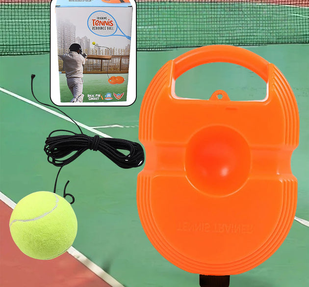 Tennis Trainer Rebound Ball with String, Convenient Tennis Training Gear, Tennis Practice Device Base for Kids Adults