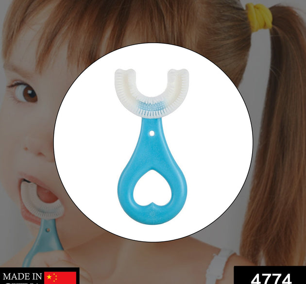 U S toothbrush for kids, designed for easy use